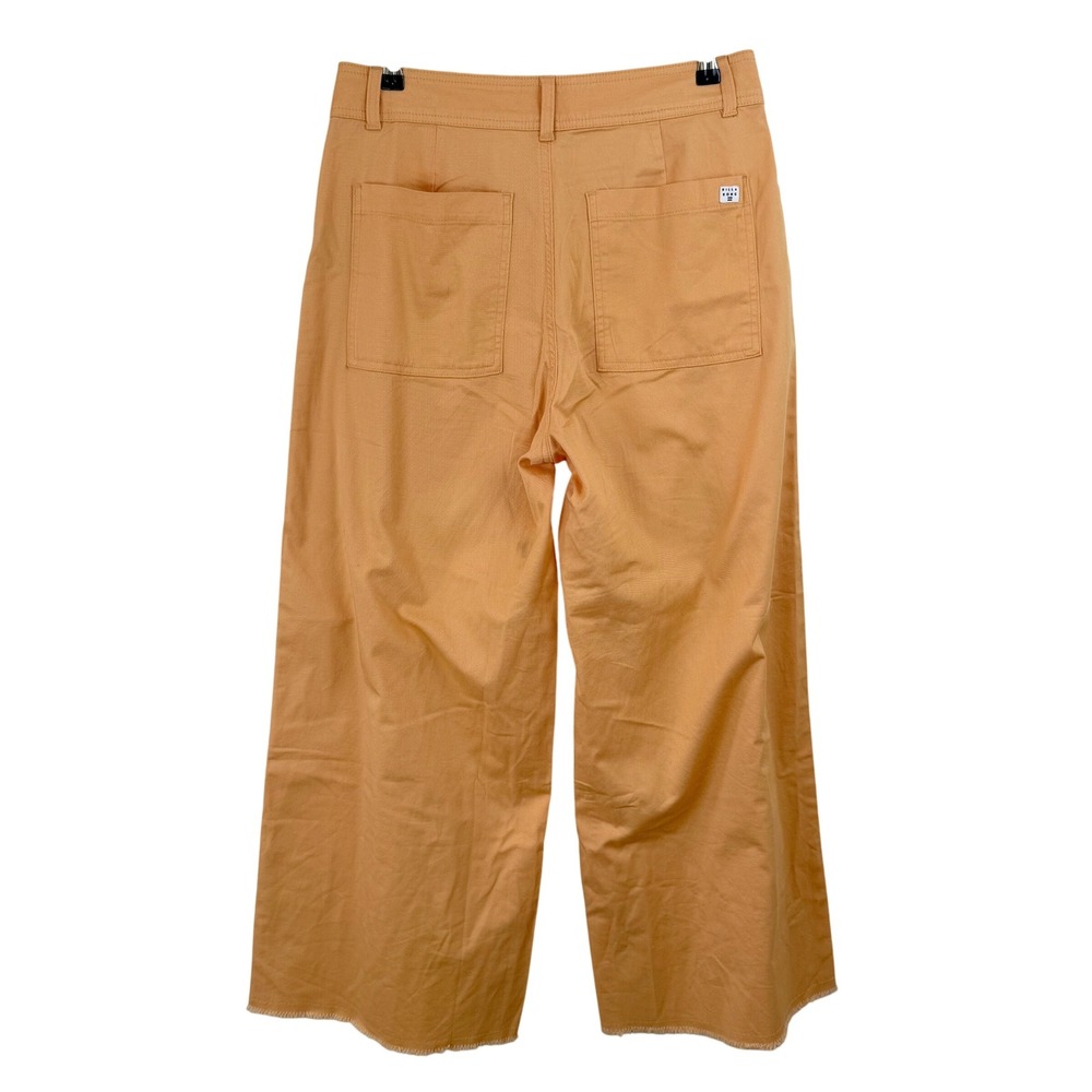 Billabong FREEFALL FIXED WAIST TROUSERS Wide‎ Leg Crop Pants TOFFEE WOMEN 31 - Picture 6 of 14